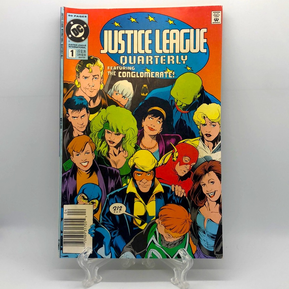 DC Justice League International Quarterly No. 1, Winter 1990